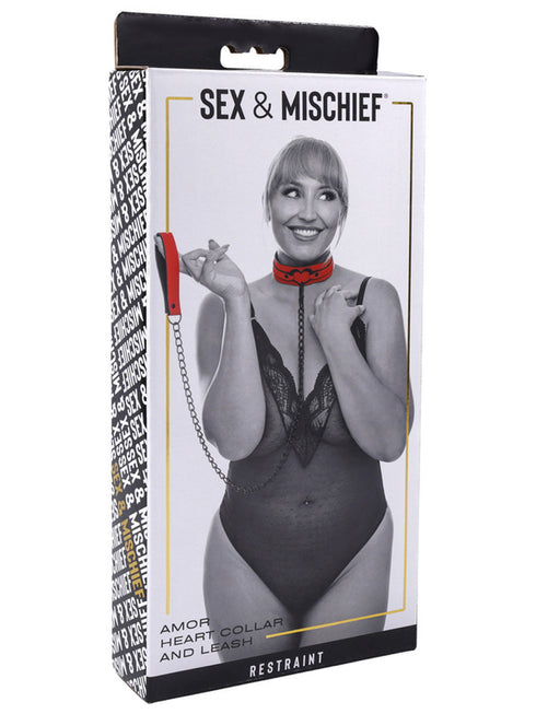 SEX AND MISCHIEF AMOR COLLAR AND LEASH